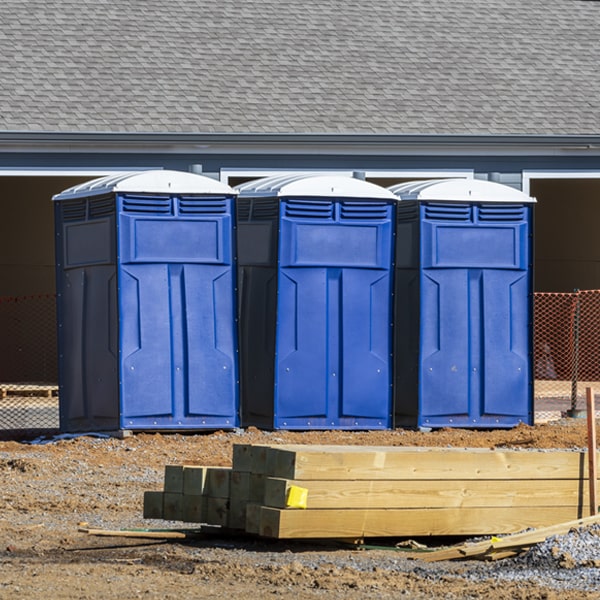 how do i determine the correct number of porta potties necessary for my event in Winston Missouri